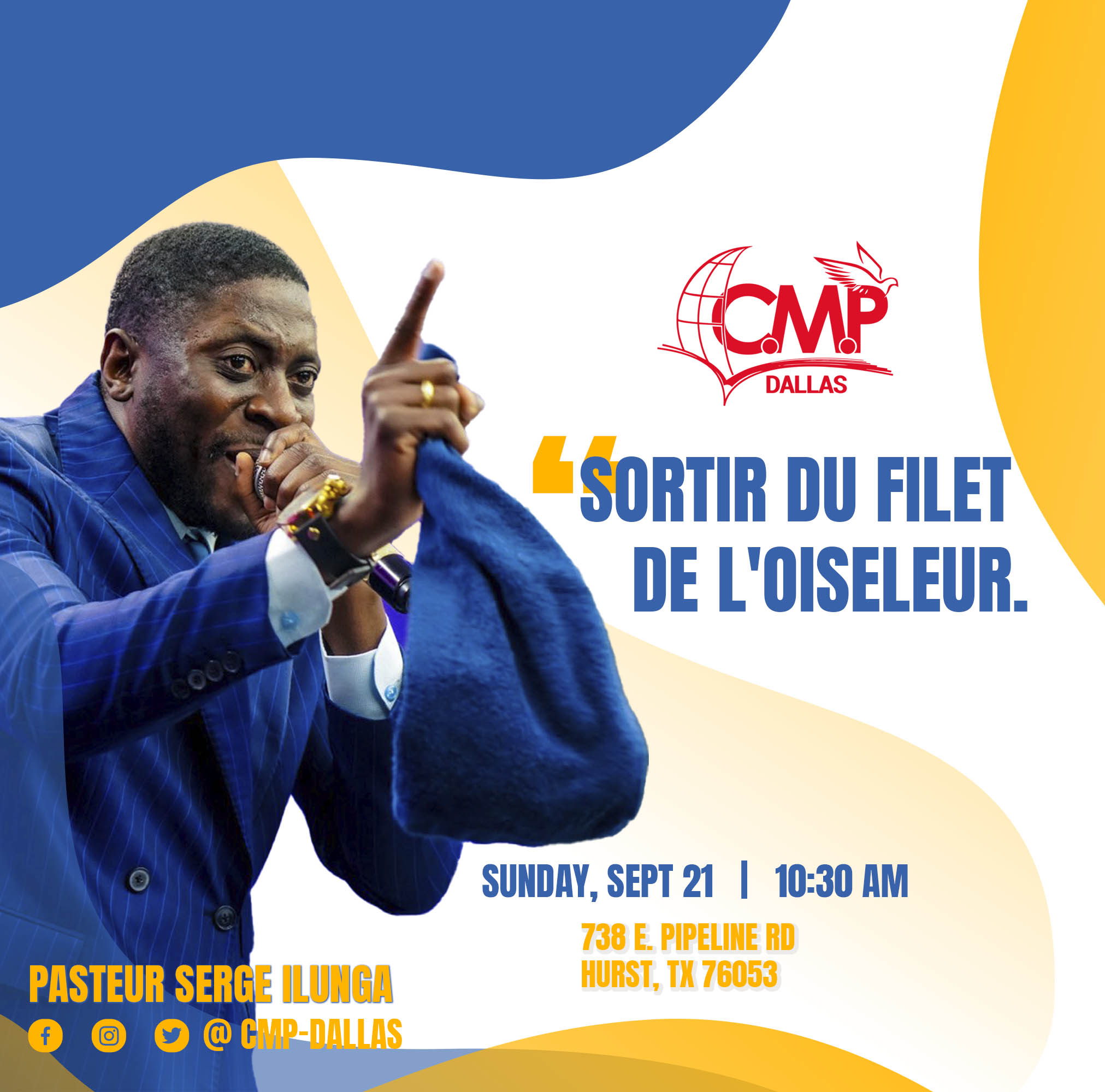 SORTIR DU FILET DE L’OISELEUR – PASTEUR SERGE ILUNGA_SQUARE